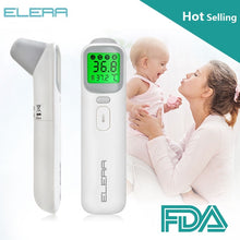 Load image into Gallery viewer, Elera bebê termômetro infravermelho digital lcd medição do corpo testa orelha não-contato adulto corpo febre ir crianças termometro